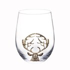 Verre avec cerf en metal incrust en promo chez B&M Verre avec cerf en metal incrust dans le catalogue B&M