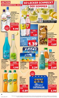 Gin im aktuellen Kaufland Prospekt (Ulm) Gin im Kaufland Prospekt "KNÜLLER" mit 53 Seiten (Ulm)
