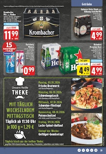 Heineken im aktuellen EDEKA Prospekt (Hamm) Heineken im EDEKA Prospekt "Aktuelle Angebote" mit 26 Seiten (Hamm)
