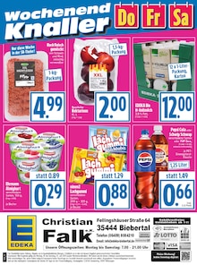 Cola im aktuellen EDEKA Prospekt (Gießen) Cola im EDEKA Prospekt "Aktuelle Angebote" mit 16 Seiten (Gießen)