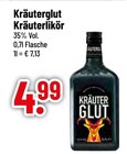 Aktuelles Kräuterglut Kräuterlikör Angebot bei Trinkgut in Augsburg ab 4,99 €