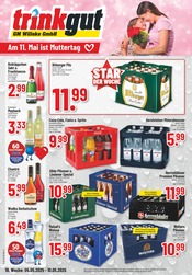 Trinkgut GetrĂ€nkemarkt Prospekt der aktuellen Woche mit 6 Seiten, gĂŒltig von 05.05.2025 bis 10.05.2025, in Langelsheim und Umgebung Aktueller Trinkgut GetrĂ€nkemarkt Prospekt in Langelsheim und Umgebung, "Aktuelle Angebote" mit 6 Seiten, 05.05.2025 - 10.05.2025