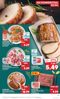 Rindfleisch im Kaufland Prospekt "Aktuelle Angebote" mit 54 Seiten (Regensburg)