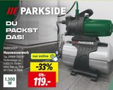 Hauswasserwerk im Lidl Prospekt Hauswasserwerk von PARKSIDE im aktuellen Lidl Prospekt für 119,00 €