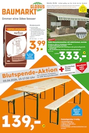 Globus-Baumarkt Prospekt für St. Wendel mit 17 Seiten Globus-Baumarkt Prospekt "Immer eine Idee besser" für St. Wendel, 17 Seiten, 31.05.2026 - 06.06.2026