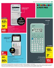 Calculatrice Angebote im Prospekt "PETIT-DÉJEUNER" von Carrefour Calculatrice Angebote im Prospekt "PETIT-DÉJEUNER" von Carrefour auf Seite 89