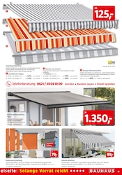 Sonnensegel im BAUHAUS Prospekt in Ulm Aktueller BAUHAUS Prospekt mit Sonnensegel, "Wenn's gut werden muss", Seite 17