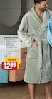 REWE Hilchenbach - Damen oder Herren Bademantel Angebot im Prospekt Damen oder Herren Bademantel bei REWE im Hilchenbach Prospekt für 12,99 €