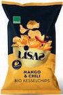 Mango im tegut Prospekt Bio-Kesselchips von Lisas im aktuellen tegut Prospekt für 1,99 €