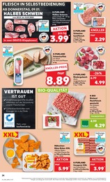 Kaufland Halbes Schwein im Prospekt 