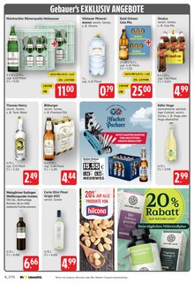 Bier im E center Prospekt "Aktuelle Angebote" mit 35 Seiten (Filderstadt)