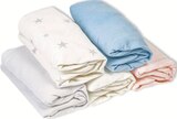 Lot de 2 draps housse Jersey 60x120cm en promo chez Hyper U Charleville-Mézières à 6,90 €