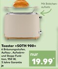 Aktuelles Toaster SOTH 900 Angebot bei Kaufland in Wuppertal ab 19,99 €
