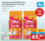 Caffè Crema Vibrante im Netto Marken-Discount Prospekt Caffè Crema Vibrante von Lavazza im aktuellen Netto Marken-Discount Prospekt für 62,99 €