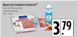 Bayerische Schweine-Schnitzel von Geprüfte Qualität Bayern im aktuellen EDEKA Prospekt für 3,79 €