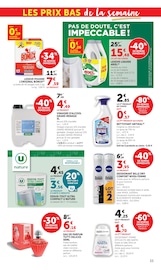 Promos Lessive dans le catalogue "Super U" de Super U Lessive en promo dans le catalogue Super U à la page 33