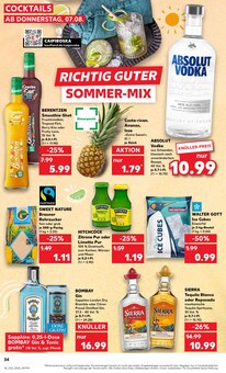 Gin im Kaufland Prospekt "KNÜLLER" mit 60 Seiten (Trier)