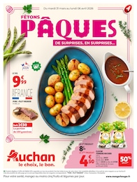 Catalogue Auchan Hypermarché "FÊTONS PÂQUES" à Vindelle et alentours, 24 pages, 31/03/2026 - 06/04/2026