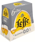 Bière 0,0 % Blonde - Leffe - Colruyt à Metz Bière 0,0 % Blonde - Leffe en promo chez Colruyt Metz à 2,88 €