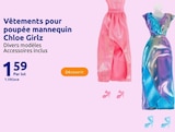 Promo Vêtements pour poupée mannequin à 1,59 € dans le catalogue Action à Capdenac