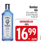 Gin von Bombay im aktuellen EDEKA Prospekt für 16,99 €