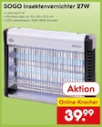 Insektenvernichter 27W von SOGO im aktuellen Netto Marken-Discount Prospekt