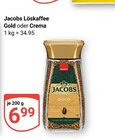 Löskaffee Gold oder Crema im Angebot bei GLOBUS in Wolfenbüttel Löskaffee Gold oder Crema Angebote von Jacobs bei GLOBUS Wolfenbüttel für 6,99 €
