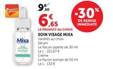 Soin Visage - Mixa en promo chez Super U Soin Visage - Mixa dans le catalogue Super U