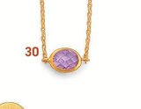 Collier citrines à 448,00 € dans le catalogue E.Leclerc