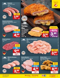 Hähnchenbrust im Netto Marken-Discount Prospekt "Aktuelle Angebote" auf Seite 13