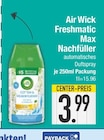 Freshmatic Max Nachfüller von Air Wick im aktuellen EDEKA Prospekt für 3,99 €
