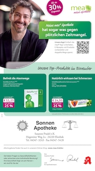 Aktueller mea - meine apotheke Prospekt "Unsere November-Angebote" Seite 1 von 4 Seiten