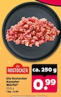 Kasseler Würfel von Die Rostocker für 0,99 € bei Netto mit dem Scottie im Angebot Kasseler Würfel von Die Rostocker im aktuellen Netto mit dem Scottie Prospekt