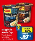 Maggi Asia Noodle Cup Angebote von Maggi bei Lidl Halle für 0,89 €