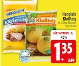 Kloßteig im EDEKA Prospekt Kloßteig von Henglein im aktuellen EDEKA Prospekt für 1,35 €