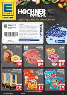 E center Prospekt Wir lieben Lebensmittel! mit  Seiten in Geldersheim und Umgebung