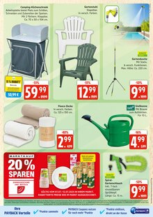 Gartenmöbel im E center Prospekt "Top Angebote" mit 44 Seiten (Rostock)