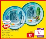 Thunfischfilets oder -stücke Angebote von Dreimaster, Sea Gold bei Netto Marken-Discount Kempten für 1,00 €