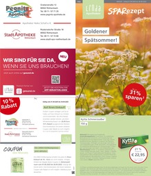 Linda Premiumapotheke Prospekt für Lauf mit 3 Seiten Linda Premiumapotheke Prospekt für Lauf: "Aktuelle Angebote", 3 Seiten, 01.09.2025 - 30.09.2025
