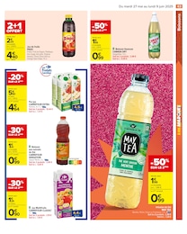 Prix et réduction Infusion dans le prospectus Carrefour en cours Offre Infusion dans le catalogue Carrefour du moment à la page 45