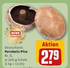 Portobello Pilze Angebote von REWE Feine Welt bei REWE Göttingen für 2,79 €