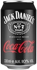 Whiskey & Cola Dose von Jack Daniel's im aktuellen REWE Prospekt