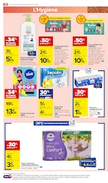 Prix et réduction Pampers dans le prospectus Carrefour Market en cours Offre Pampers dans le catalogue Carrefour Market du moment à la page 50