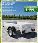 PKW-Anhänger MC 255 133 750 1 Angebote von Saris bei Deppe & Stücker Goslar für 1.199,00 €