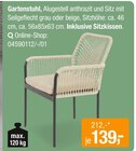 Gartenstuhl im Angebot bei Opti-Wohnwelt in Neubrandenburg Gartenstuhl Angebote bei Opti-Wohnwelt Neubrandenburg für 139,00 €