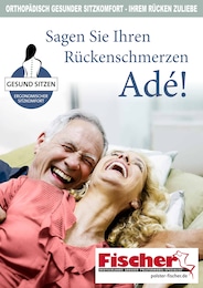 Polstermöbel Fischer Prospekt: "Sagen Sie Ihren Rückenschmerzen Adé!", 15 Seiten, 16.02.2025 - 23.02.2025