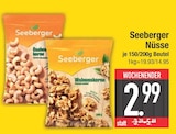 Nüsse im EDEKA Prospekt Nüsse von Seeberger im aktuellen EDEKA Prospekt für 2,99 €