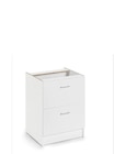 Meuble bas pour cuisine Laura - 2 casserroliers - L60cm dans le catalogue Brico Cash