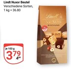 Nuxor Beutel im Angebot bei GLOBUS in Homburg Nuxor Beutel Angebote von Lindt bei GLOBUS Homburg für 3,79 €