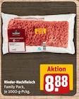 Rinder-Hackfleisch Angebote von Hausmarke bei REWE Ettlingen für 8,88 €